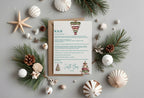 Christmas Tree Letter to Santa Kit inc Personalised Forever Print - Larosier Prints