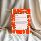 Christmas Red Check Letter to Santa Kit inc Personalised Forever Print - Larosier Prints