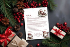Christmas Santa Letter to Santa Kit inc Personalised Forever Print - Larosier Prints