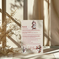 Christmas Snowman Letter to Santa Kit inc Personalised Forever Print - Larosier Prints