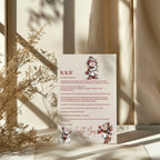 Christmas Snowman Letter to Santa Kit inc Personalised Forever Print - Larosier Prints