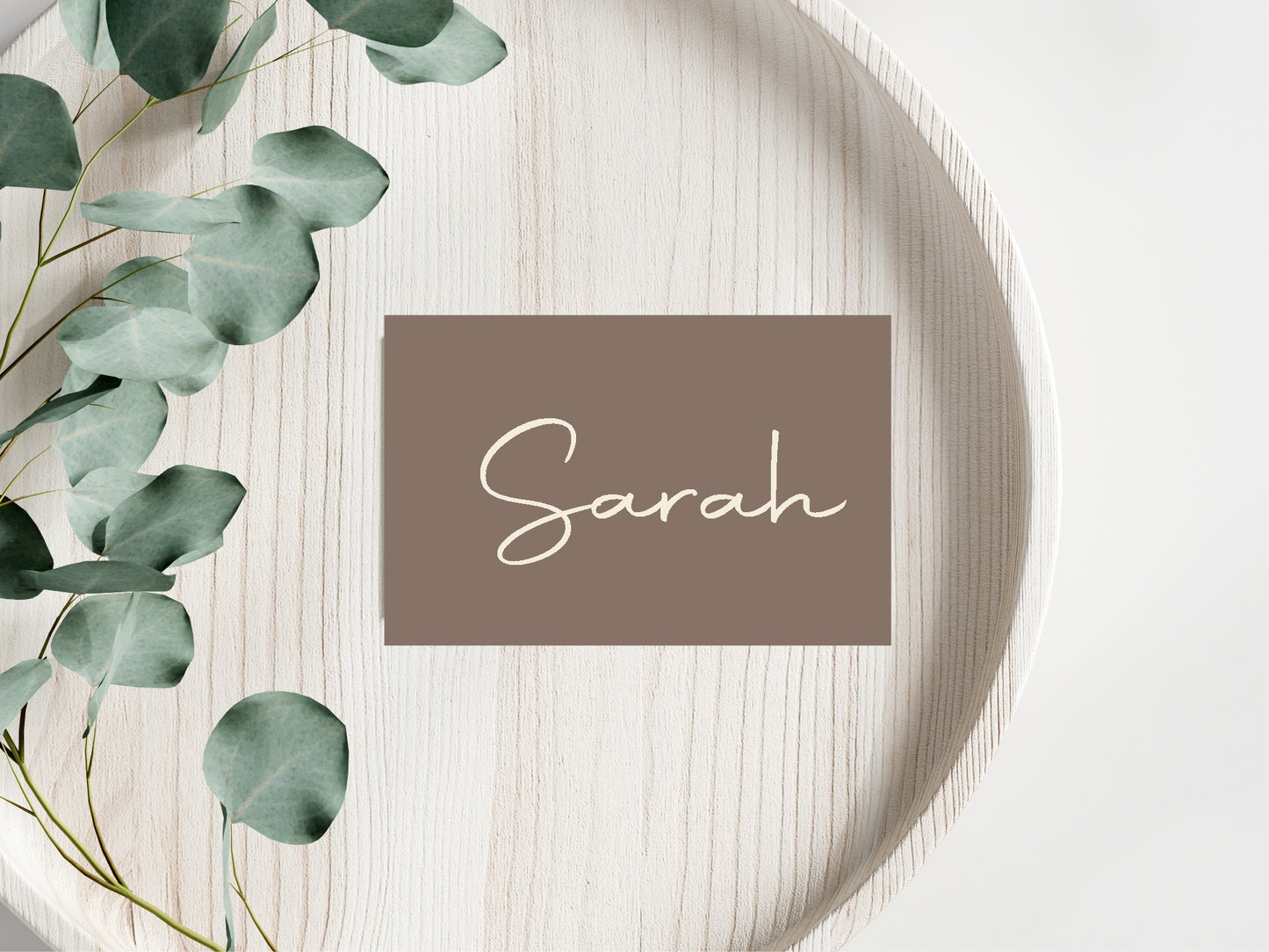 Earth Wedding Place Cards | Pack of 10 | Flat Design