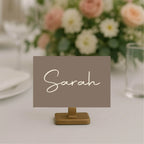 Earth Wedding Place Cards | Pack of 10 | Flat Design - Larosier Prints