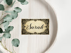 Black Lace Wedding Place Cards | Pack Of 10