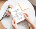 Wedding Bands Engagement Party Invitations | Personalised | Pack of 10