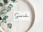 Minimalist Wedding Place Cards | Pack of 10 | Flat Design - Larosier Prints