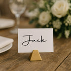 Minimalist Wedding Place Cards | Pack of 10 | Flat Design - Larosier Prints