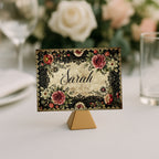 Gothic Floral Wedding Seating Plan | Personalised