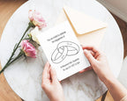 Wedding Bands Engagement Welcome Sign | Personalised