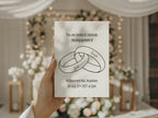 Wedding Bands Engagement Welcome Sign | Personalised