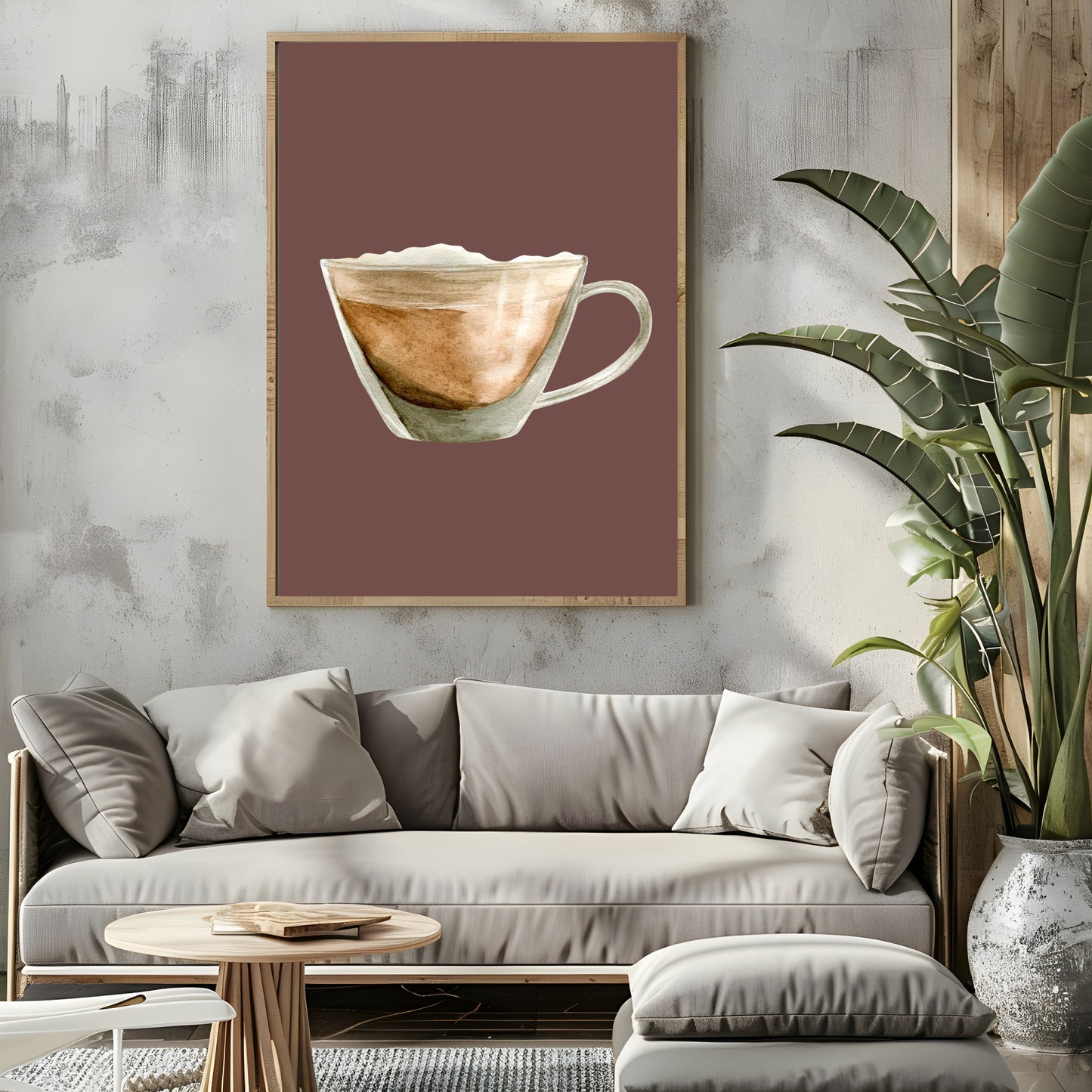 Coffee Cup Print | Kitchen Wall Art