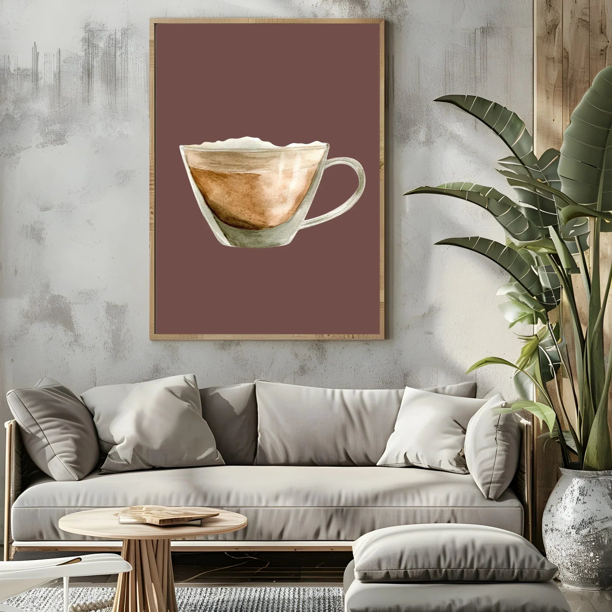 Coffee Cup Print | Kitchen Wall Art - Larosier Prints