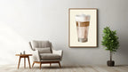 Coffee Cup Print | Kitchen Wall Art - Larosier Prints