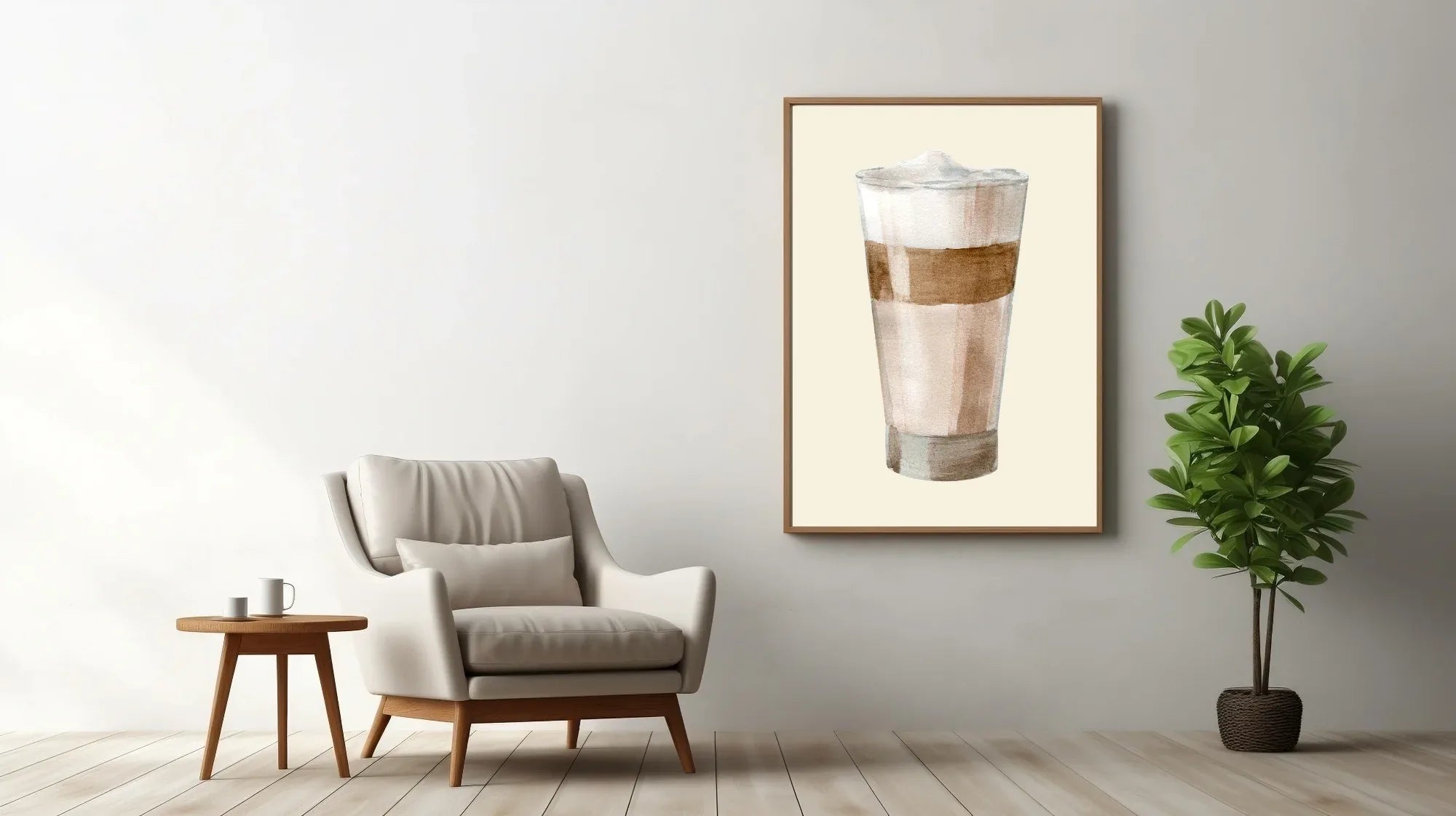 Coffee Cup Print | Kitchen Wall Art - Larosier Prints
