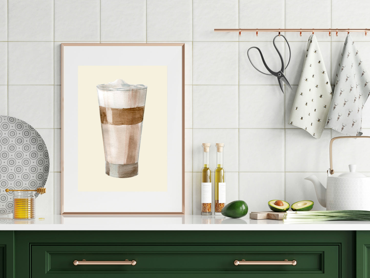 Coffee Cup Print | Kitchen Wall Art