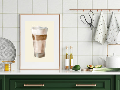 Coffee Cup Print | Kitchen Wall Art