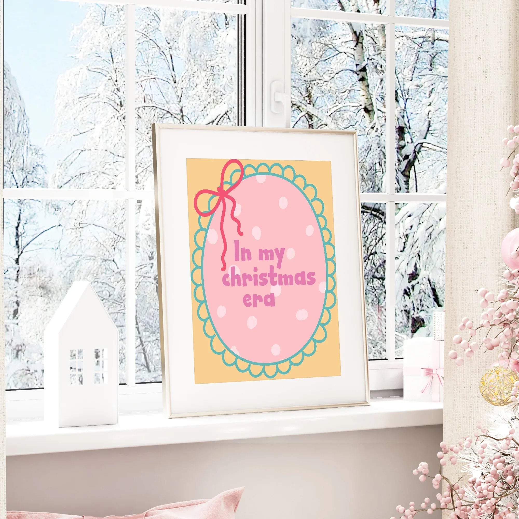In My Christmas Era Print | Seasonal Wall Art - Larosier Prints