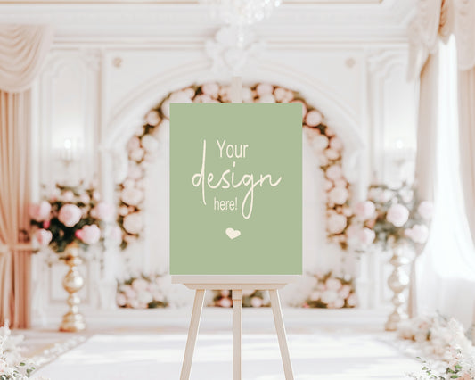 Willow Custom Bespoke Wedding Party Sign