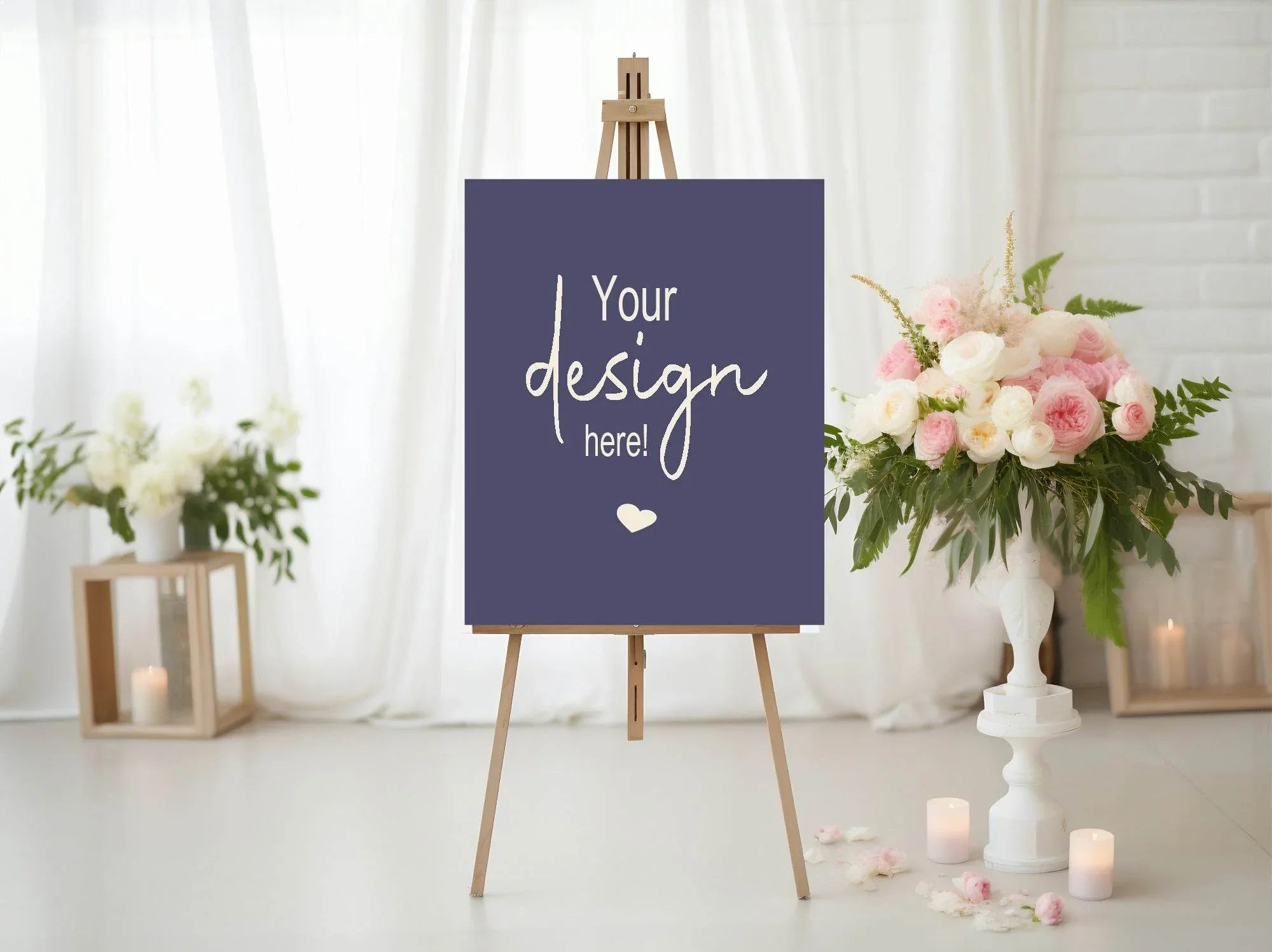 Sapphire Custom Bespoke Wedding Party Sign - Larosier Prints