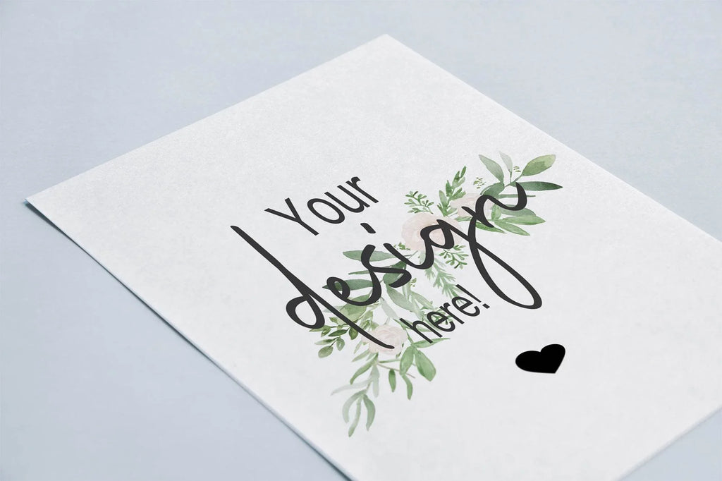 Green & White Rose Custom Bespoke Wedding Party Sign - Larosier Prints