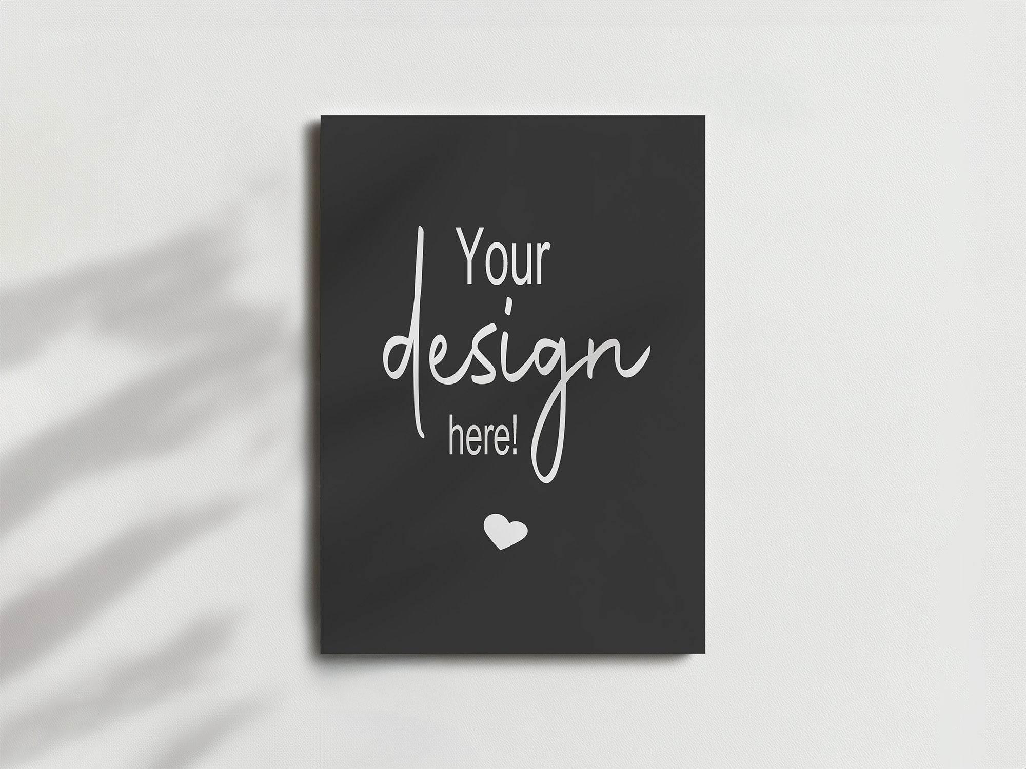 Minimalist Noir Custom Bespoke Wedding Party Sign - Larosier Prints