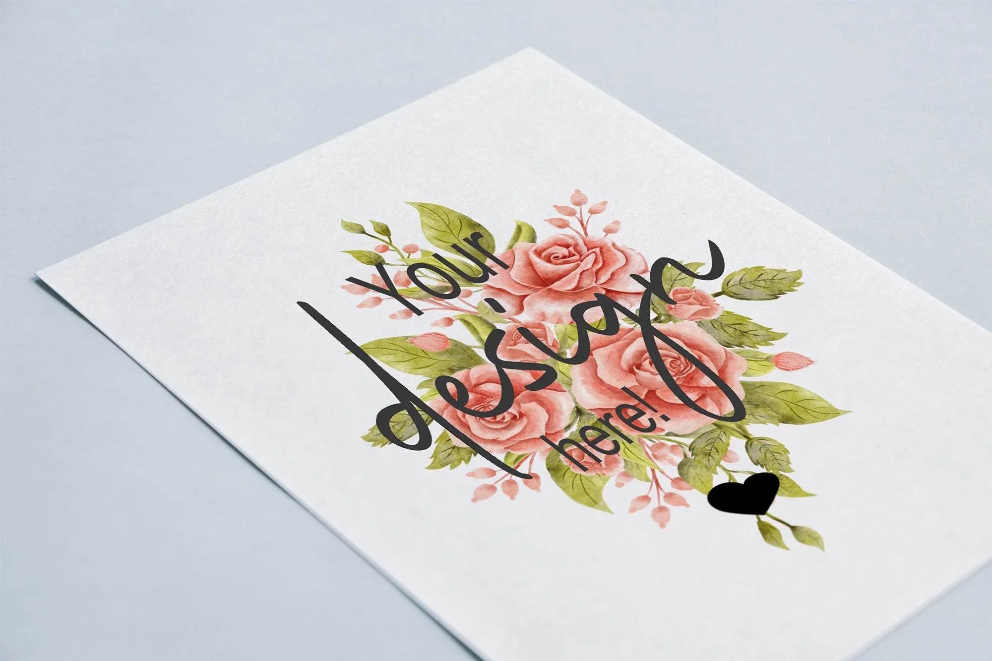 Pink Rose Custom Bespoke Wedding Party Sign - Larosier Prints
