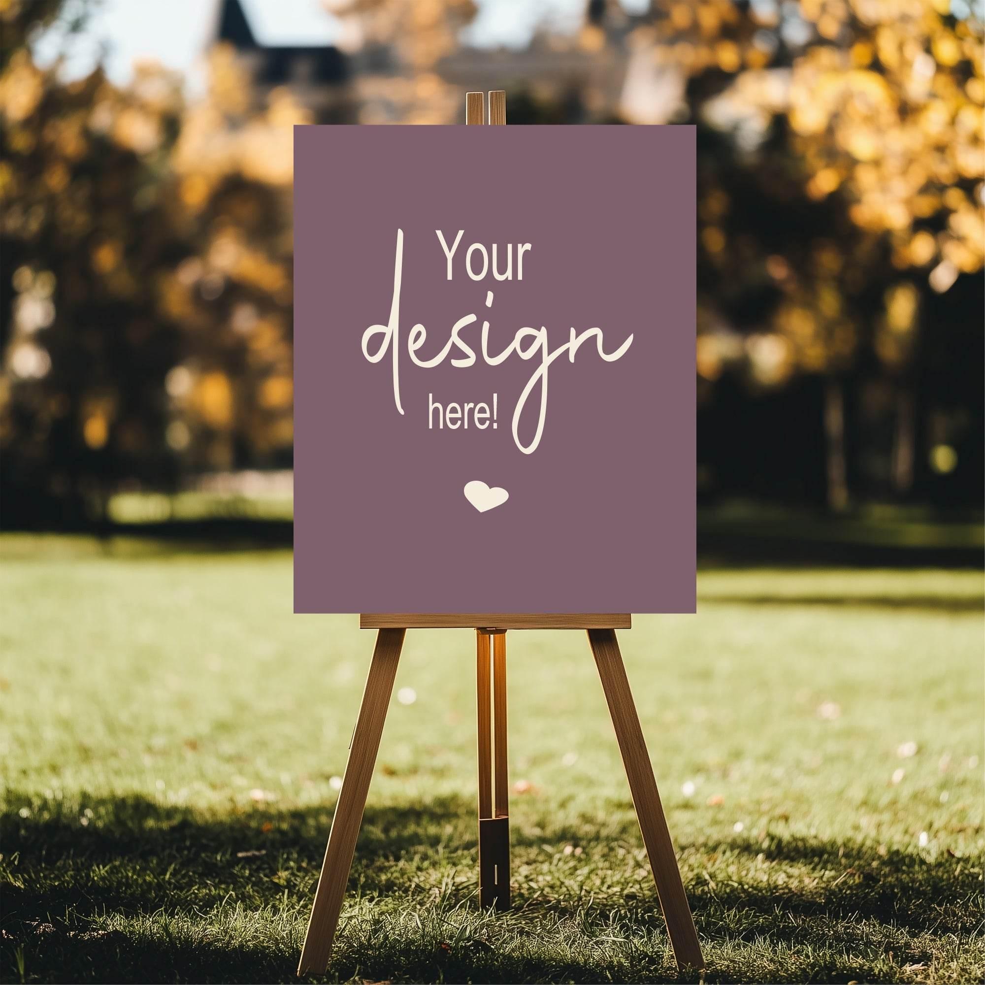 Heather Custom Bespoke Wedding Party Sign - Larosier Prints