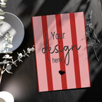 Red & Pink Custom Bespoke Wedding Party Sign - Larosier Prints