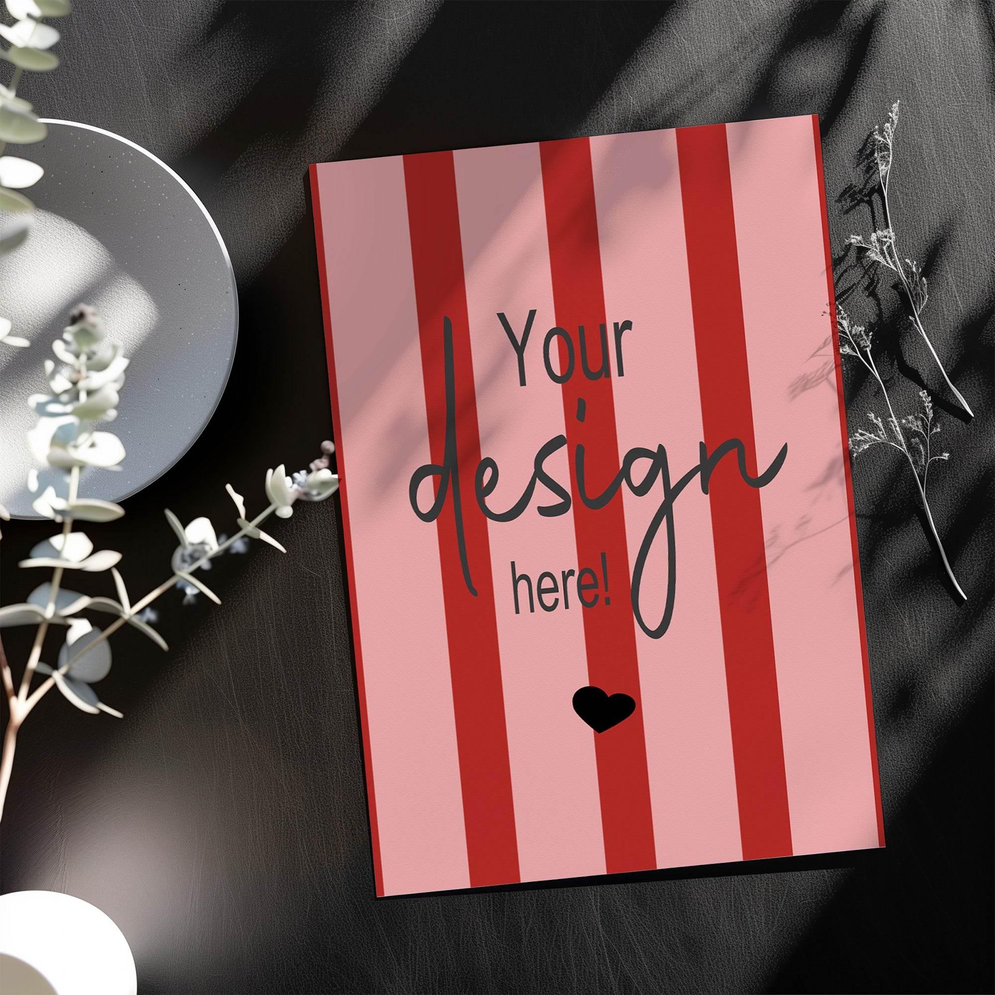 Red & Pink Custom Bespoke Wedding Party Sign - Larosier Prints