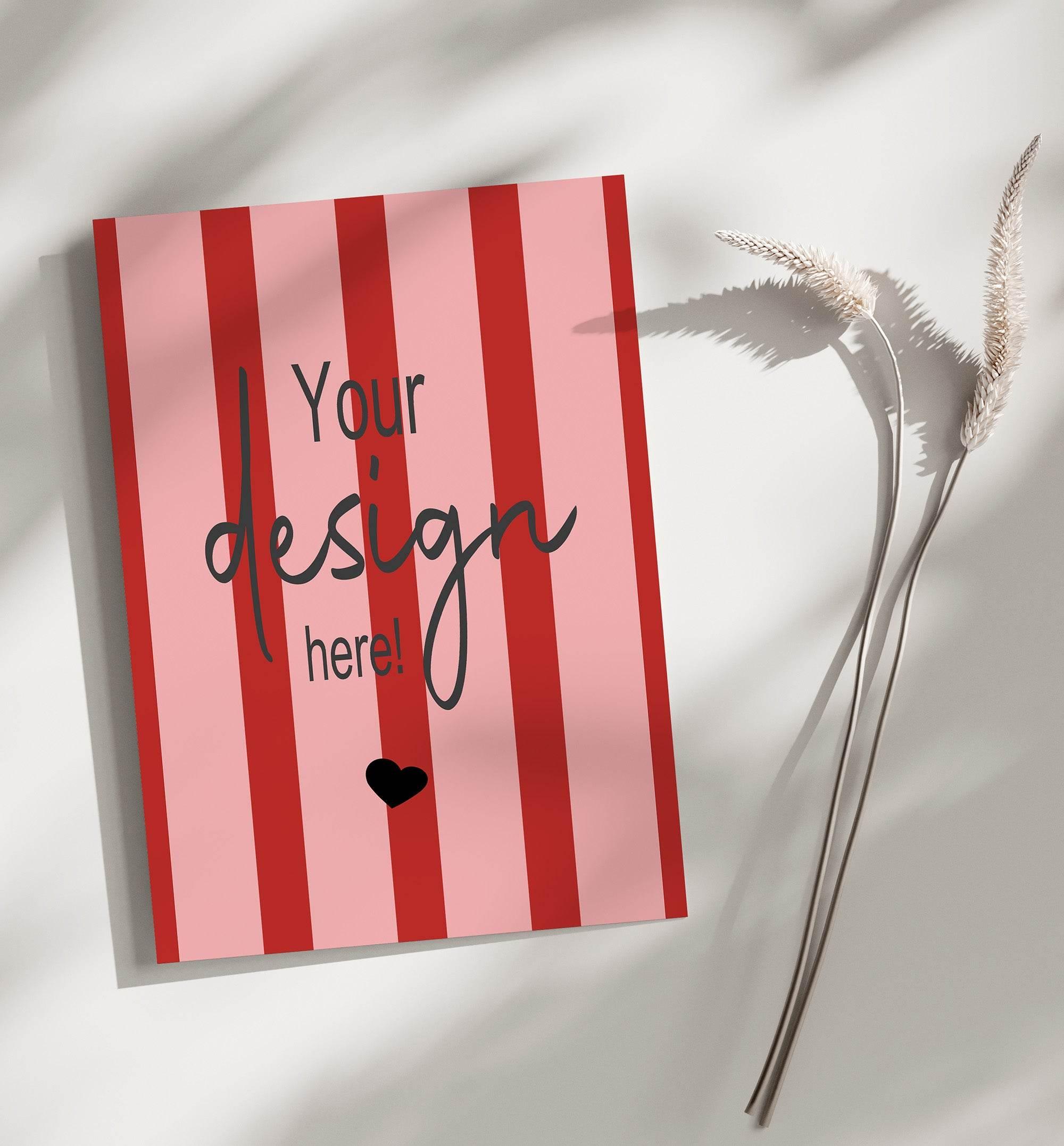 Red & Pink Custom Bespoke Wedding Party Sign - Larosier Prints