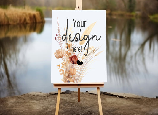 Boho Custom Bespoke Wedding Party Sign
