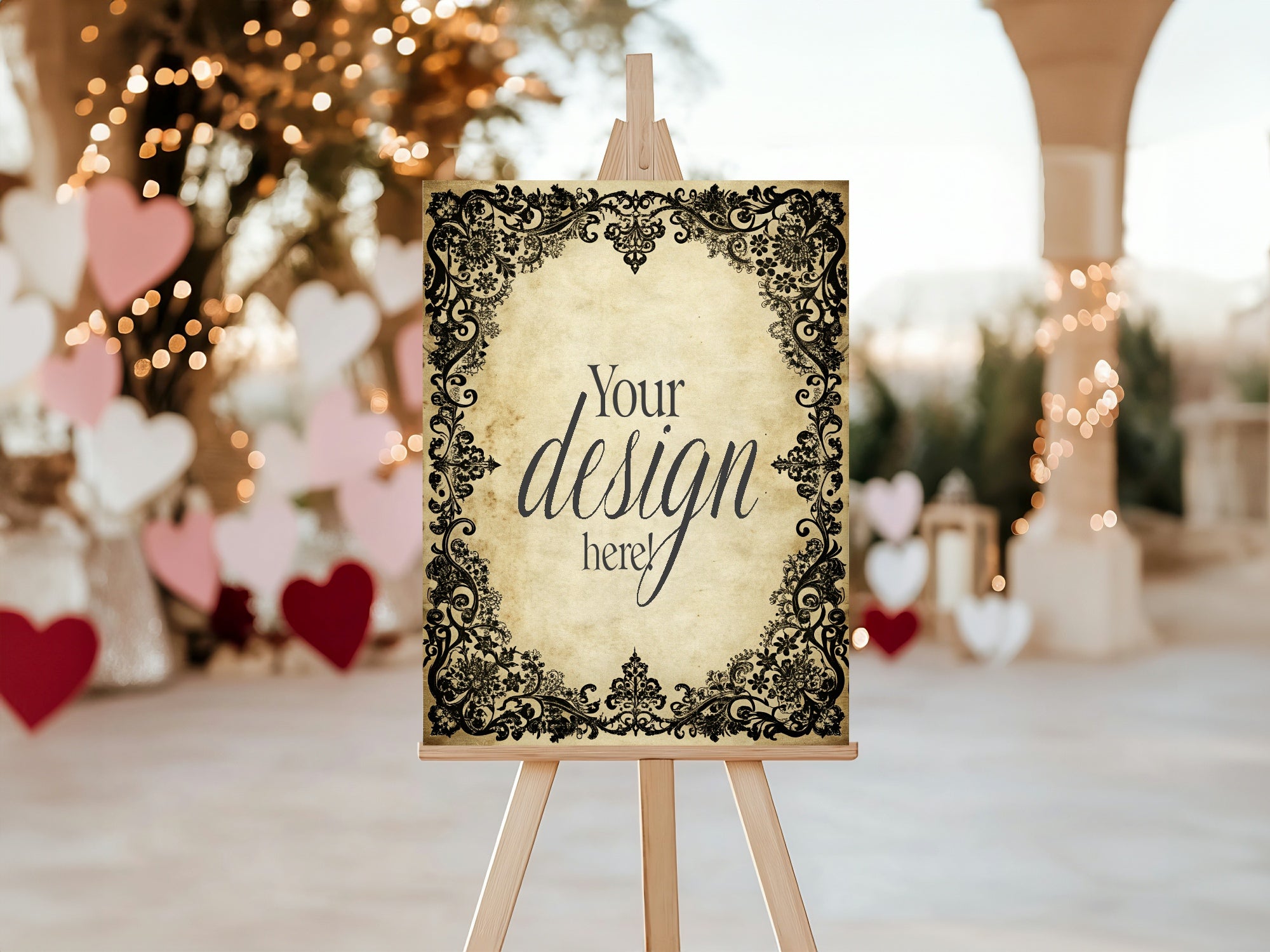Black Lace Wedding Invitation Suite Bundle