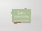 Willow Wedding Invitation Suite - Larosier Prints