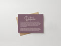 Heather Wedding Invitations Enclosure Cards | Pack of 10 | A6 - Larosier Prints