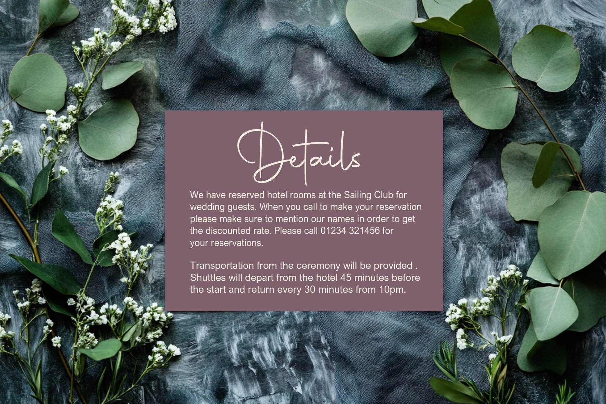 Heather Wedding Invitation Suite
