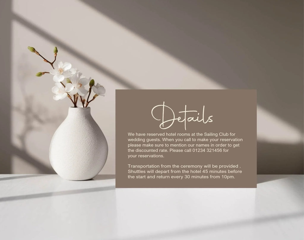 Earth Wedding Invitation Suite - Larosier Prints