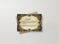 Black Lace Personalised Enclosure Cards | Pack of 10 | A6 or A5
