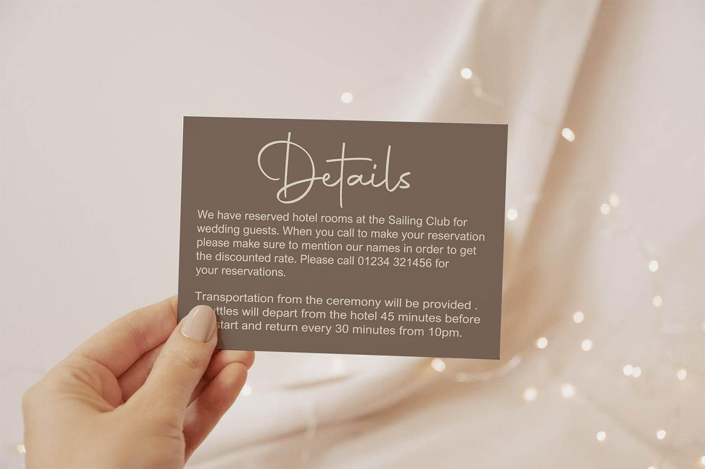 Earth Wedding Invitation Suite - Larosier Prints