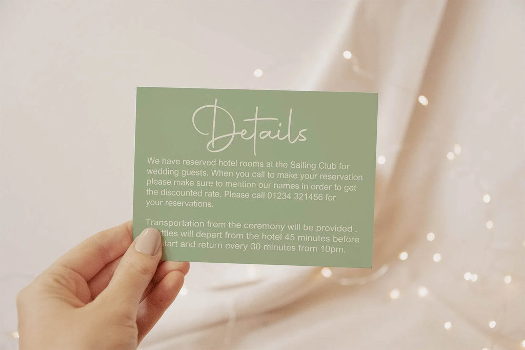 Willow Wedding Invitation Suite - Larosier Prints