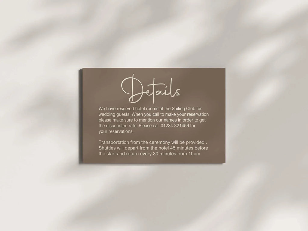Earth Wedding Invitation Suite - Larosier Prints