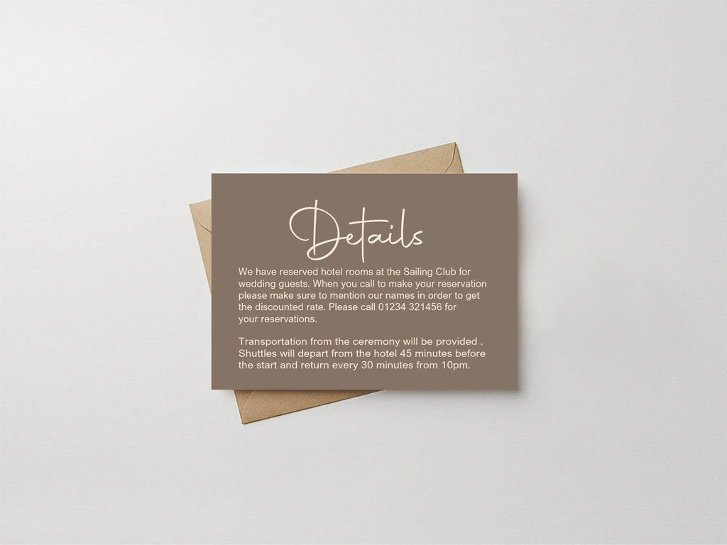 Earth Wedding Invitation Suite - Larosier Prints