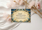 Gothic Circus Wedding Invitation Suite | RSVP & Details Cards