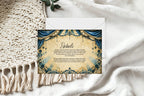 Gothic Circus Wedding Invitation Suite | RSVP & Details Cards
