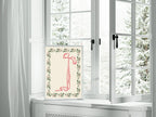 Bow & Holly Print | Christmas Wall Art - Larosier Prints