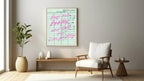 Buy Me Books & Tell Me I'm Pretty Print | Reading Quote Wall Art | Typography - Larosier Prints