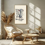 Sarcastic Mouse Print Print | Humorous Wall Art - Larosier Prints