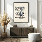 Sarcastic Mouse Print Print | Humorous Wall Art - Larosier Prints
