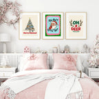You Ain't Gettin' Shit Print | Fun Santa Christmas Wall Art - Larosier Prints