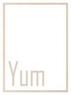 Yum Print | Kitchen Wall Art - Larosier Prints
