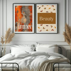 Autumnal Beauty Butterfly Wall Art Print - Larosier Prints